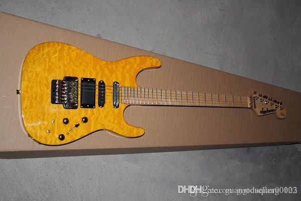 soloist maple neck orange colour finish inlays signature custom body 6 strings jackson electric guitar
soloist maple neck orange colour finish inlays signature custom body 6 strings jackson electric guitar