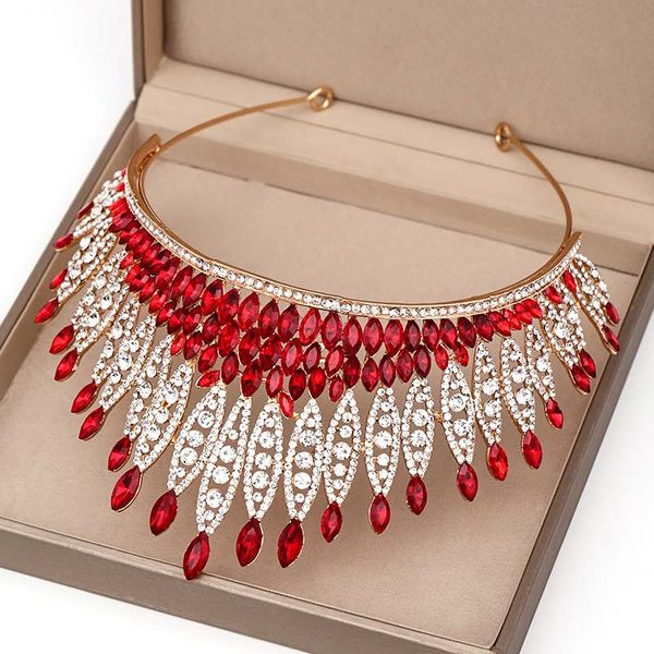 new fashion royal queen princess red silver crystal tiara crowns diadem women girl bridal bride noiva wedding party hair jewelry, Golden;white
new fashion royal queen princess red silver crystal tiara crowns diadem women girl bridal bride noiva wedding party hair jewelry, Golden;white