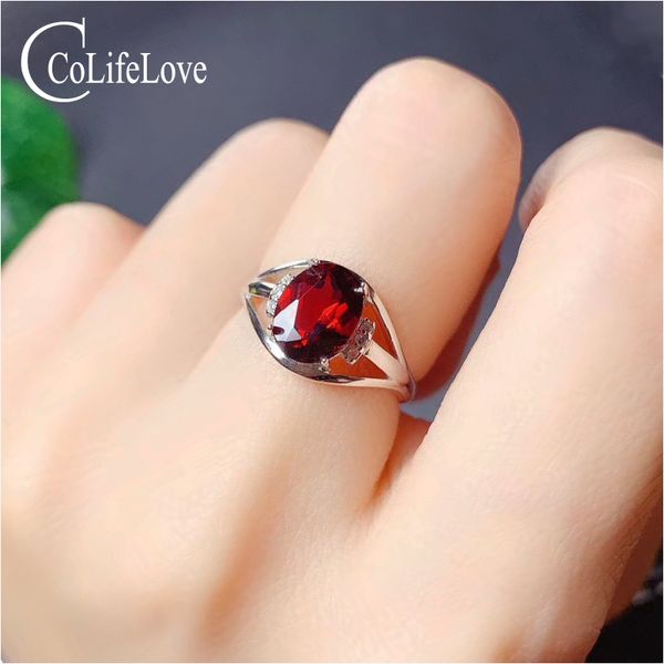 colife jewelry 100% natural garnet ring 7mm*9mm vvs grade garnet silver ring 925 silver jewelry fashion crystal, Golden;silver
colife jewelry 100% natural garnet ring 7mm*9mm vvs grade garnet silver ring 925 silver jewelry fashion crystal, Golden;silver