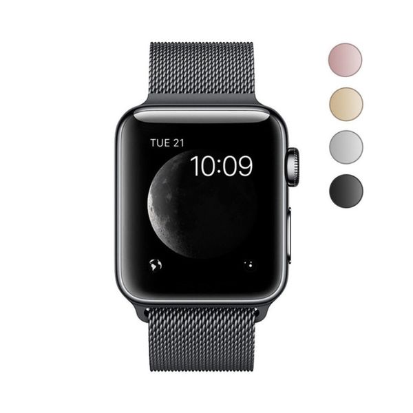 For Apple Watch Series4/3/2/1 Milanese Stainless Steel Watch Band with protective case Strap Magnetically absorbed watch strap 38/42mm 100pc
For Apple Watch Series4/3/2/1 Milanese Stainless Steel Watch Band with protective case Strap Magnetically absorbed watch strap 38/42mm 100pc
