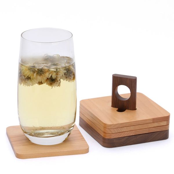 wooden eco-friendly set 4pcs coffee table mats creative coasters placemat place mats for dining table kitchen accessories 6cd019
wooden eco-friendly set 4pcs coffee table mats creative coasters placemat place mats for dining table kitchen accessories 6cd019