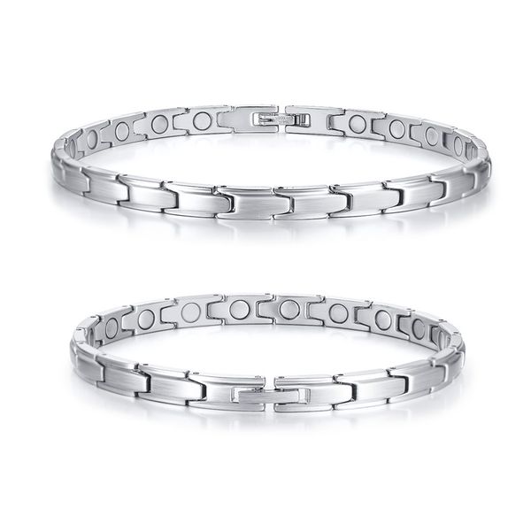 exquisite womens magnetic therapy bracelet anklet pain relief for arthritis and carpal tunnel chain power bracelet, Golden;silver
exquisite womens magnetic therapy bracelet anklet pain relief for arthritis and carpal tunnel chain power bracelet, Golden;silver