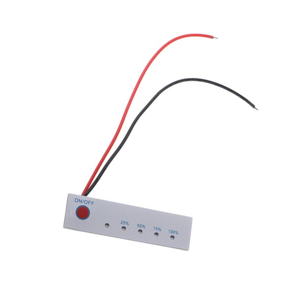 12v 5 levels lithium battery capacity tester display panel electric power indicator board
12v 5 levels lithium battery capacity tester display panel electric power indicator board