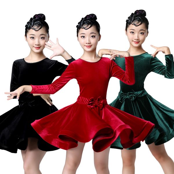 children lading dance clothing season increase down long sleeve girl a juvenile practice in will child match show skirt, Black;red
children lading dance clothing season increase down long sleeve girl a juvenile practice in will child match show skirt, Black;red