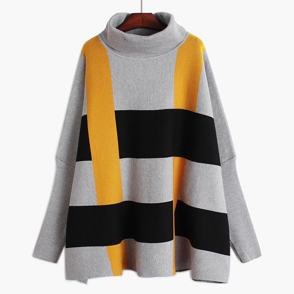 2020 spring square high collar pullover sweater loose lager size sweater casual turtleneck pullovers geometric, White;black
2020 spring square high collar pullover sweater loose lager size sweater casual turtleneck pullovers geometric, White;black