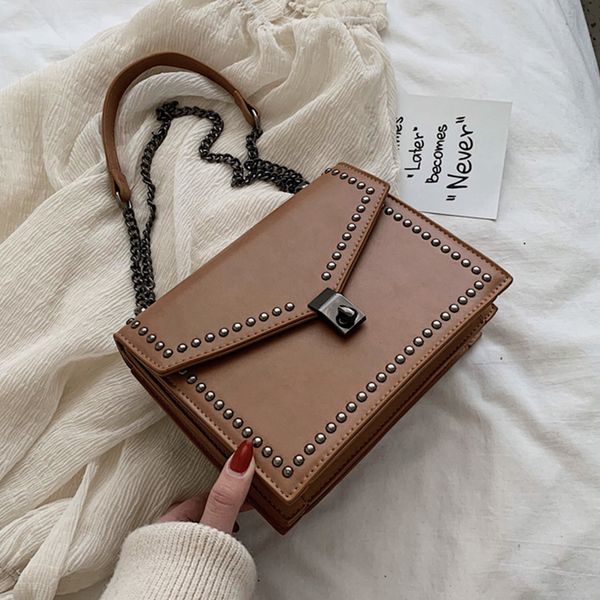 small pu leather rivets crossbody bags for women 2020 shoulder messenger bag female travel handbags chain cross body bag
small pu leather rivets crossbody bags for women 2020 shoulder messenger bag female travel handbags chain cross body bag