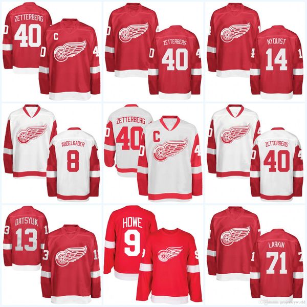 Youth Detroit Red Wings Jersey 40 Henrik Zetterberg 71 Dylan Larkin 13 Pavel Datsyuk 19 Steve Yzerman 9 Gordie Howe Hockey Jerseys
Youth Detroit Red Wings Jersey 40 Henrik Zetterberg 71 Dylan Larkin 13 Pavel Datsyuk 19 Steve Yzerman 9 Gordie Howe Hockey Jerseys