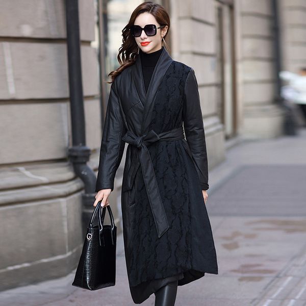 leather jacket women sheepskin genuine leather jacket for women clothes duck down winter coat chaqueta mujer 69770 yy884, Black
leather jacket women sheepskin genuine leather jacket for women clothes duck down winter coat chaqueta mujer 69770 yy884, Black