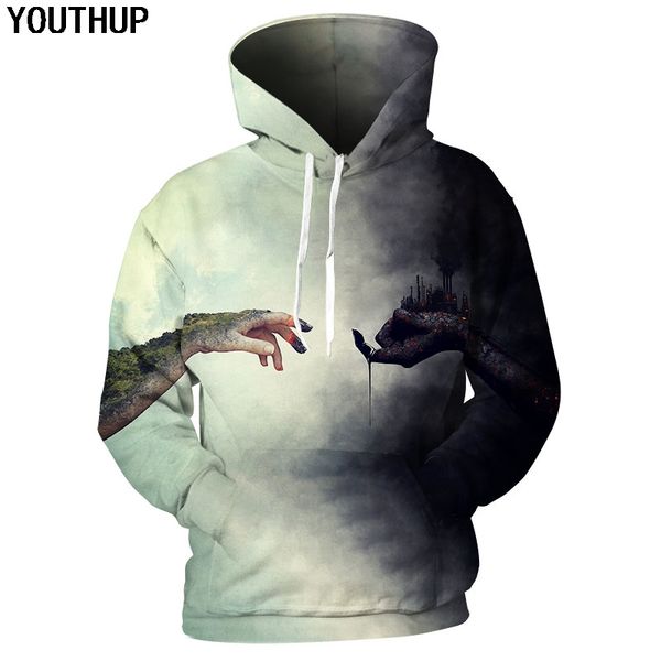 youthup men 3d hoodies cos 3d print hand funny hooded hoodies sweatshirts men cool pullover plus size streetwear, Black
youthup men 3d hoodies cos 3d print hand funny hooded hoodies sweatshirts men cool pullover plus size streetwear, Black