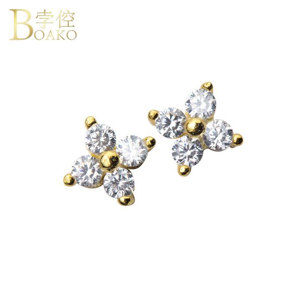 new 100% 925 sterling silver cute girl jewelry women ear stud tiny cz flower small minimalist flower stud earrings for women z4, Golden;silver
new 100% 925 sterling silver cute girl jewelry women ear stud tiny cz flower small minimalist flower stud earrings for women z4, Golden;silver