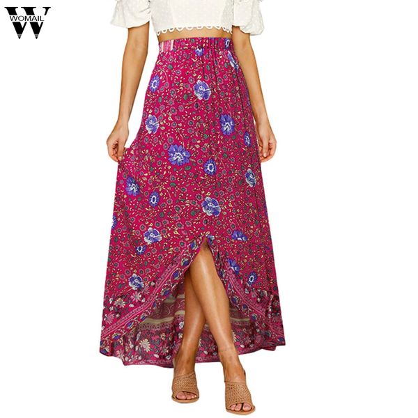 womail skirt 1pc skirts summer fashion women floral print skirt straight high waist wrap midi ladies party skirts 2019 may23, Black
womail skirt 1pc skirts summer fashion women floral print skirt straight high waist wrap midi ladies party skirts 2019 may23, Black