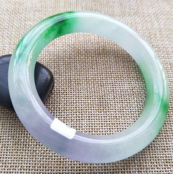 58-60mm certified 3 color green purple lavender jadeite jade bracelet bangle certificate delivery, Golden;silver
58-60mm certified 3 color green purple lavender jadeite jade bracelet bangle certificate delivery, Golden;silver