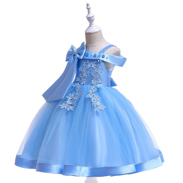 spaghetti straps cap sleeve blue flower girl dresses for wedding lace applique pearls beading formal dresses for little girls with big bow, White;blue
spaghetti straps cap sleeve blue flower girl dresses for wedding lace applique pearls beading formal dresses for little girls with big bow, White;blue