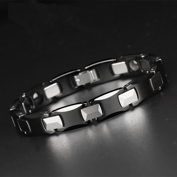 trustylan health magnet bracelet men tungsten steel jewellery black ceramic bracelets for women man bracelet gifts for him, Golden;silver
trustylan health magnet bracelet men tungsten steel jewellery black ceramic bracelets for women man bracelet gifts for him, Golden;silver