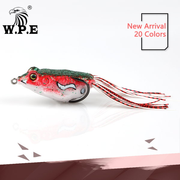w.p.e new frog lure 1pcs 20 color 20g fishing crankbait simulation soft lure water fishing crankbait wobblers tackle
w.p.e new frog lure 1pcs 20 color 20g fishing crankbait simulation soft lure water fishing crankbait wobblers tackle