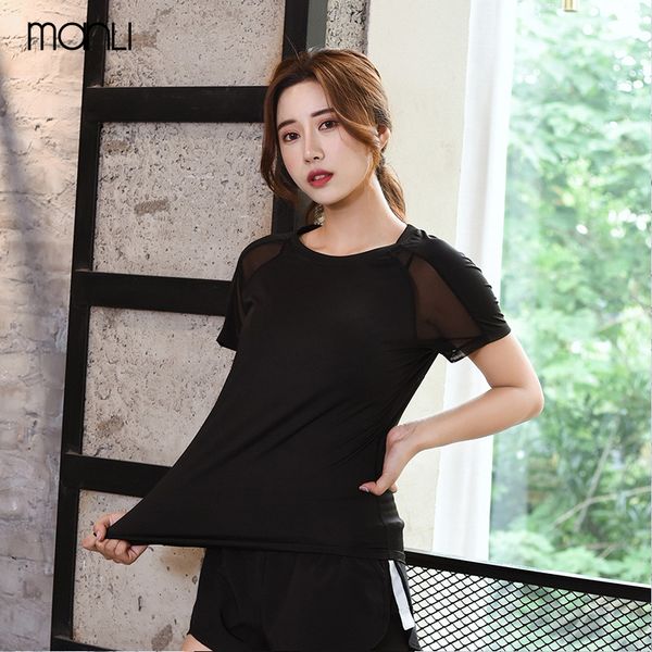 running jerseys manli women letter printing sport shirts solid color high elastic gym yoga breathable clothes short t, Black;blue
running jerseys manli women letter printing sport shirts solid color high elastic gym yoga breathable clothes short t, Black;blue