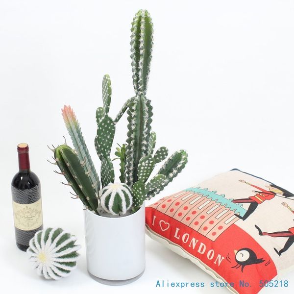 1 pcs artificial cactus green plant home garden decoration gift f450
1 pcs artificial cactus green plant home garden decoration gift f450