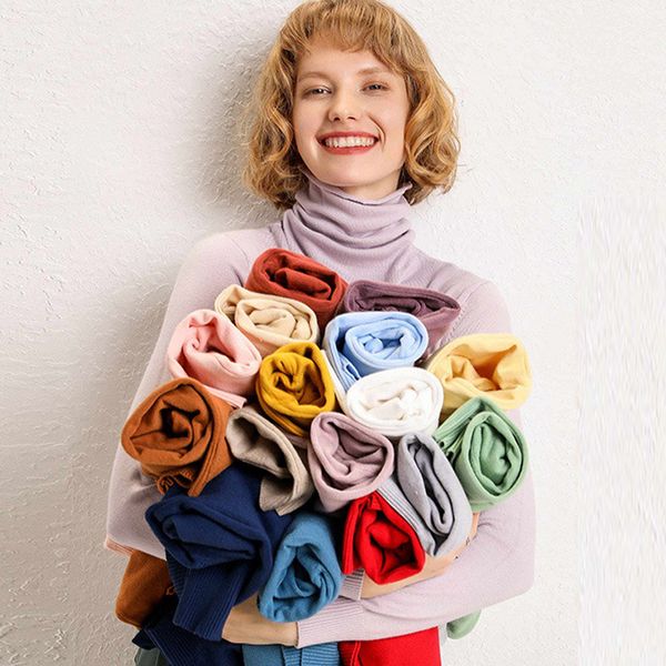 autumn winter fashion wool sweater women heaps collar pullovers cashmere knitted sweater casual slim femme elasticity pullovers, White;black
autumn winter fashion wool sweater women heaps collar pullovers cashmere knitted sweater casual slim femme elasticity pullovers, White;black