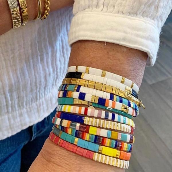 go2boho bracelets for women miyuki tila beads bracelet summer beach rainbow jewelry pulseira mujer moda 2020 children girl gift, Black
go2boho bracelets for women miyuki tila beads bracelet summer beach rainbow jewelry pulseira mujer moda 2020 children girl gift, Black