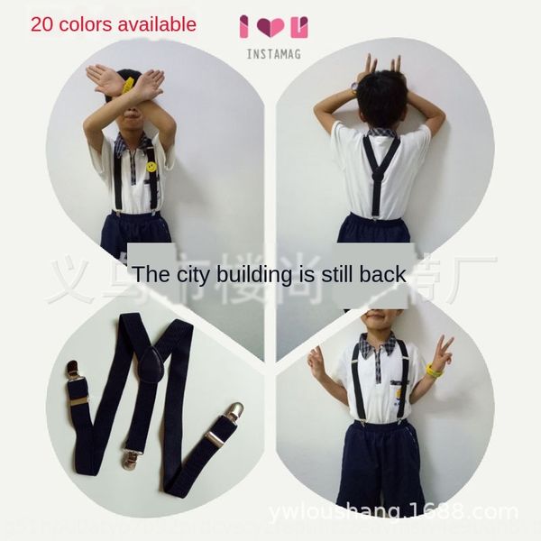 solid color children's clip baby's trouser belt 3 clip y-shaped performance clothing clothing matching belt, Black;white
solid color children's clip baby's trouser belt 3 clip y-shaped performance clothing clothing matching belt, Black;white