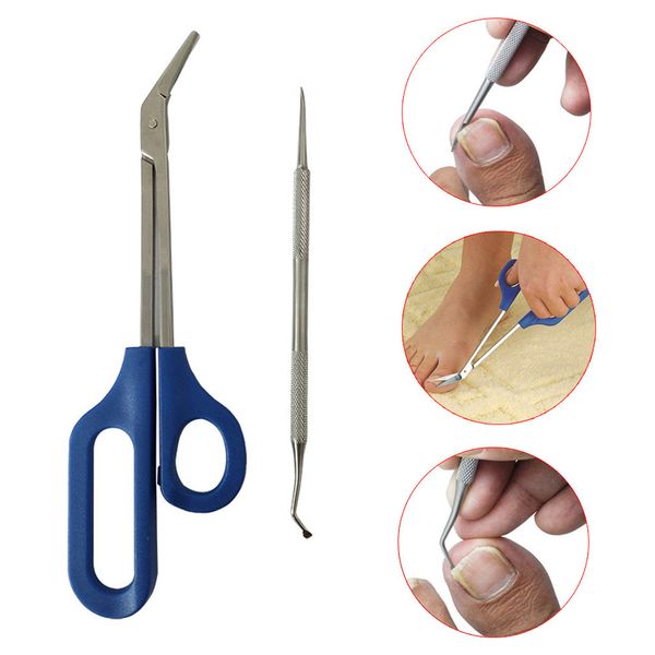 long handle nail clippers toenail toe scissors ergonomic care pedicure cutter blue stainless steel beauty tools #c
long handle nail clippers toenail toe scissors ergonomic care pedicure cutter blue stainless steel beauty tools #c
