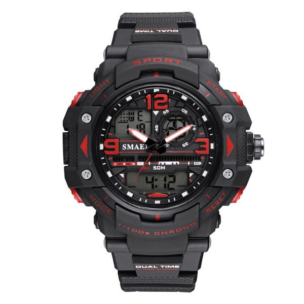 SMAEL Спортивные часы Men Shock LED Цифровые военные часы G Style 50м Водонепроницаемые наруч
SMAEL Спортивные часы Men Shock LED Цифровые военные часы G Style 50м Водонепроницаемые наруч