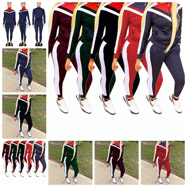 european spring and summer casual fashion striped double pocket zipper stand collar long sleeve sports suit. support mixed batch, Gray
european spring and summer casual fashion striped double pocket zipper stand collar long sleeve sports suit. support mixed batch, Gray