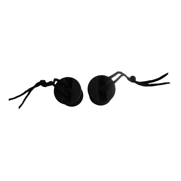 1 pair black durable strong bodyboard surfboard leash plug with loop cord - 50mm thickness
1 pair black durable strong bodyboard surfboard leash plug with loop cord - 50mm thickness