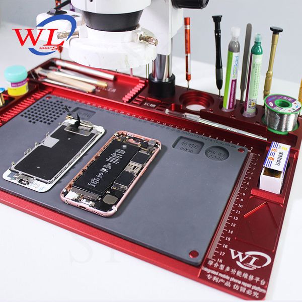 wl high temperature heat-resistant heat gun aluminum alloy pad repair maintenance microscope platform pad bga soldering station
wl high temperature heat-resistant heat gun aluminum alloy pad repair maintenance microscope platform pad bga soldering station