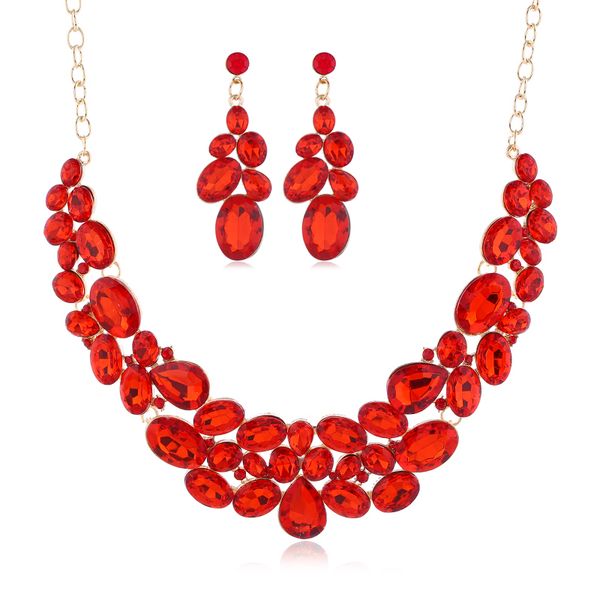 adolph star jewelry 4 colors rhinestones jewelry set choker necklace crystal stud earring women new boho wedding accessories, Silver
adolph star jewelry 4 colors rhinestones jewelry set choker necklace crystal stud earring women new boho wedding accessories, Silver