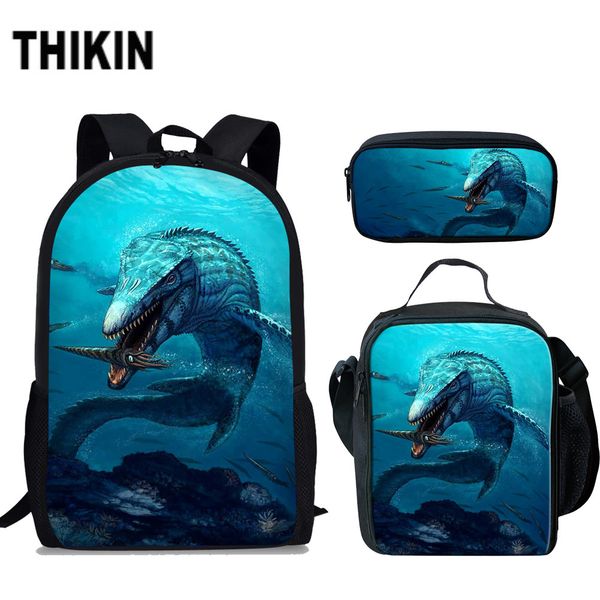 thikin cool mosasaurus dinosaur 3d print school bag set for teenage boys children kids daily 3pcs book bags students mochilas
thikin cool mosasaurus dinosaur 3d print school bag set for teenage boys children kids daily 3pcs book bags students mochilas