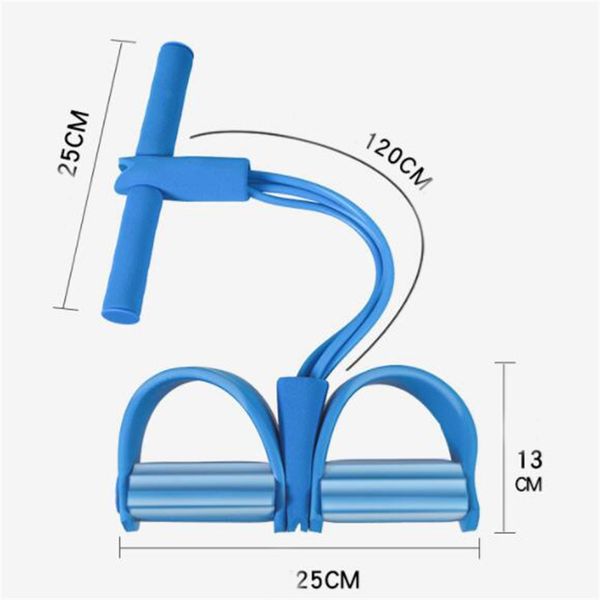 four tubes tpe body trimmer pedal exerciser wall pulley foot rally chest expander
four tubes tpe body trimmer pedal exerciser wall pulley foot rally chest expander