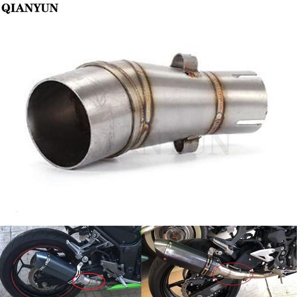 motorcycle exhaust middle link pipe stainless steel muffler adapter for z250 08-15 ninja300 13-16 ninja250r 08-12
motorcycle exhaust middle link pipe stainless steel muffler adapter for z250 08-15 ninja300 13-16 ninja250r 08-12