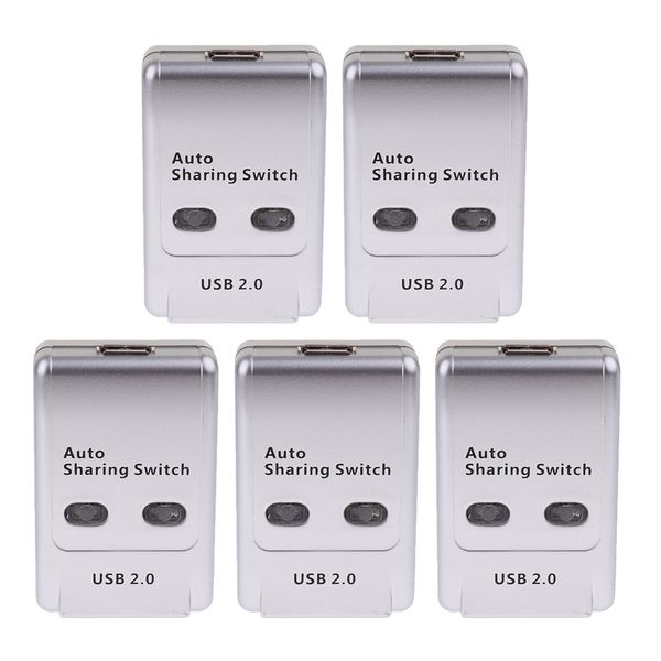 5x usb2.0 авто обмен switch hub selector для принтера компьютера ноутбука 
5x usb2.0 авто обмен switch hub selector для принтера компьютера ноутбука