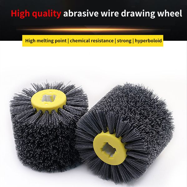 abrasive wire drum brushes deburring polishing buffing wheel for furniture wood angle grinder adapter
abrasive wire drum brushes deburring polishing buffing wheel for furniture wood angle grinder adapter