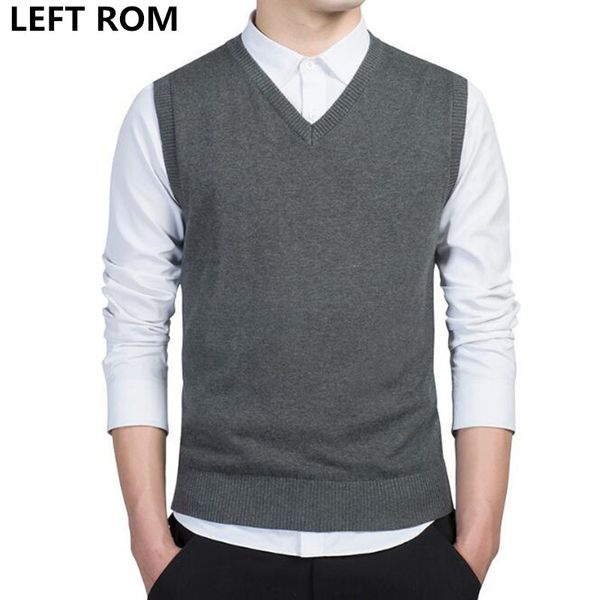 left rom men brand autumn slim fit v-neck leisure kint vest/male fashion leisure sleeveless sweate s-xxxl, White;black
left rom men brand autumn slim fit v-neck leisure kint vest/male fashion leisure sleeveless sweate s-xxxl, White;black