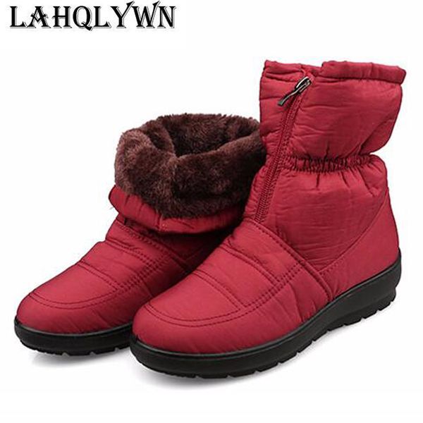 fashion winter women boots female waterproof zip ankle boots warm snow ladies shoes woman botas mujer plus size 35-42 c064, Black
fashion winter women boots female waterproof zip ankle boots warm snow ladies shoes woman botas mujer plus size 35-42 c064, Black