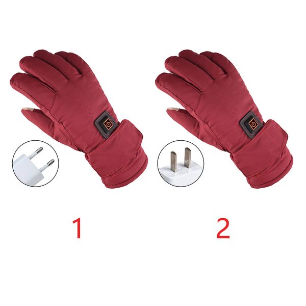 1 pair women warm electric heated gloves three levels adjustable waterproof outdoors winter rechargeable batteries hiking, Blue;gray 
1 pair women warm electric heated gloves three levels adjustable waterproof outdoors winter rechargeable batteries hiking, Blue;gray
