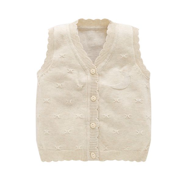 ruffles cotton baby sweater vest soft knitted toddler sweater casual v-neck sweater for girls boys vest baby girls clothing, White
ruffles cotton baby sweater vest soft knitted toddler sweater casual v-neck sweater for girls boys vest baby girls clothing, White