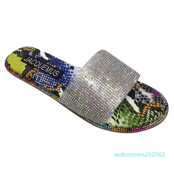 sagace slippers women sandals roman style sparkling bright diamond sandals european and american flat and slippers r02, Black
sagace slippers women sandals roman style sparkling bright diamond sandals european and american flat and slippers r02, Black