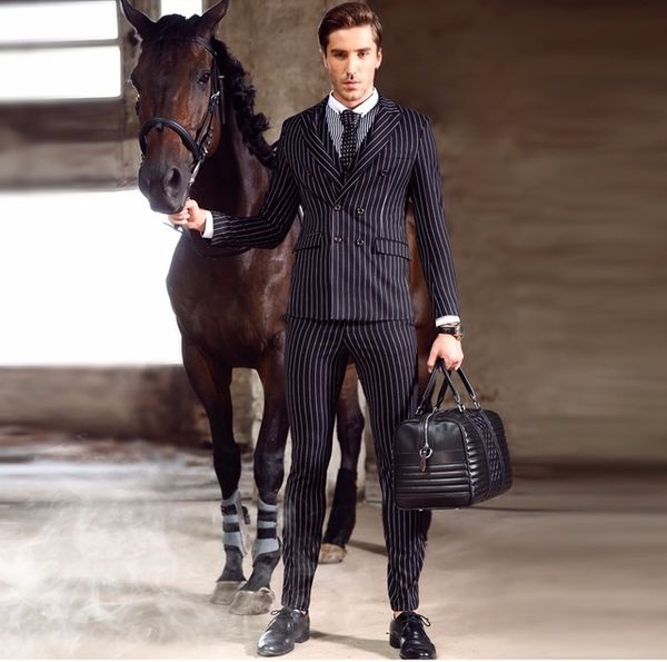 tpsaade 2 pieces double breastd men' suit groom fashion wedding dress men's business suit 2 pieces (jacket+pants) custom made, White;black
tpsaade 2 pieces double breastd men' suit groom fashion wedding dress men's business suit 2 pieces (jacket+pants) custom made, White;black