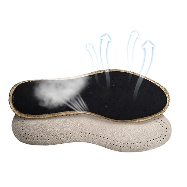 leather insoles insert shoe pad outdoor sports boots deodorize cushion replacement, White;pink
leather insoles insert shoe pad outdoor sports boots deodorize cushion replacement, White;pink