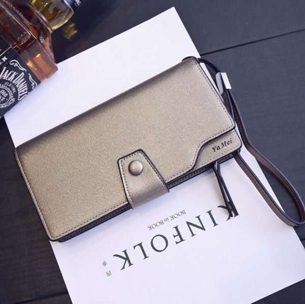 factory wholesale women handbag new folding leather long wallet street trend storage wallet large capacity multi card leather fashion wallet, Red;black
factory wholesale women handbag new folding leather long wallet street trend storage wallet large capacity multi card leather fashion wallet, Red;black