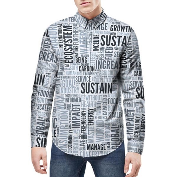 new shirt summer new style fashionable men creative letters printing long-sleeved shirts large size loose men's clothing sale, White;black
new shirt summer new style fashionable men creative letters printing long-sleeved shirts large size loose men's clothing sale, White;black