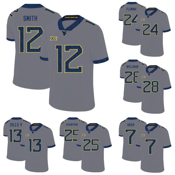 geno smith stitched men's west virginia mountaineers david sills v justin crawford elijah wellman gray white yellow navy blue college jersey
geno smith stitched men's west virginia mountaineers david sills v justin crawford elijah wellman gray white yellow navy blue college jersey