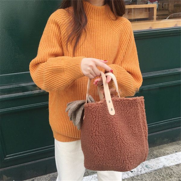 korean women bag stlye, large roomy winter new soft woolen plush women bag, bags, shopping bag bolsa, white
korean women bag stlye, large roomy winter new soft woolen plush women bag, bags, shopping bag bolsa, white
