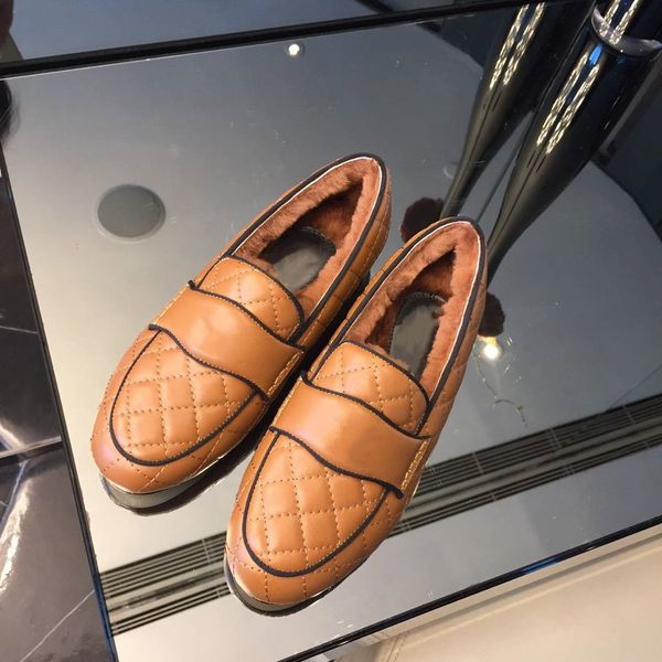 2019 platform new designer plush women run shoes brown sale genuine leather flat bottom ing, Black
2019 platform new designer plush women run shoes brown sale genuine leather flat bottom ing, Black