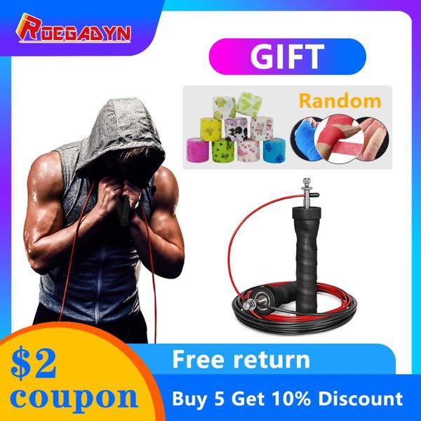 roegadyn sports black anti-slip high speed jump rope wire jumping ropes speed skipping weighted bearing men rope
roegadyn sports black anti-slip high speed jump rope wire jumping ropes speed skipping weighted bearing men rope