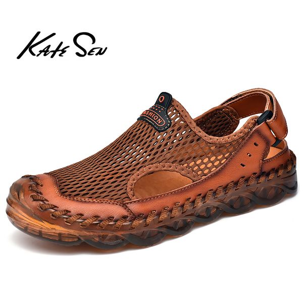 summer genuine leather men's sandals handmade classic men slippers walking beach sandals outdoor men roman sandals size 38-46 y200702, Black
summer genuine leather men's sandals handmade classic men slippers walking beach sandals outdoor men roman sandals size 38-46 y200702, Black