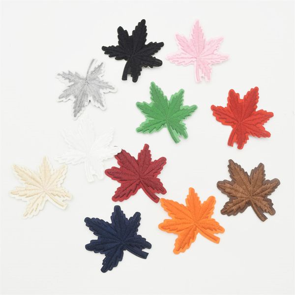 110pcs leaf embroidery patch iron-on/sew-on embroidered patch clothing decorati size 5*5.5cm, Black
110pcs leaf embroidery patch iron-on/sew-on embroidered patch clothing decorati size 5*5.5cm, Black